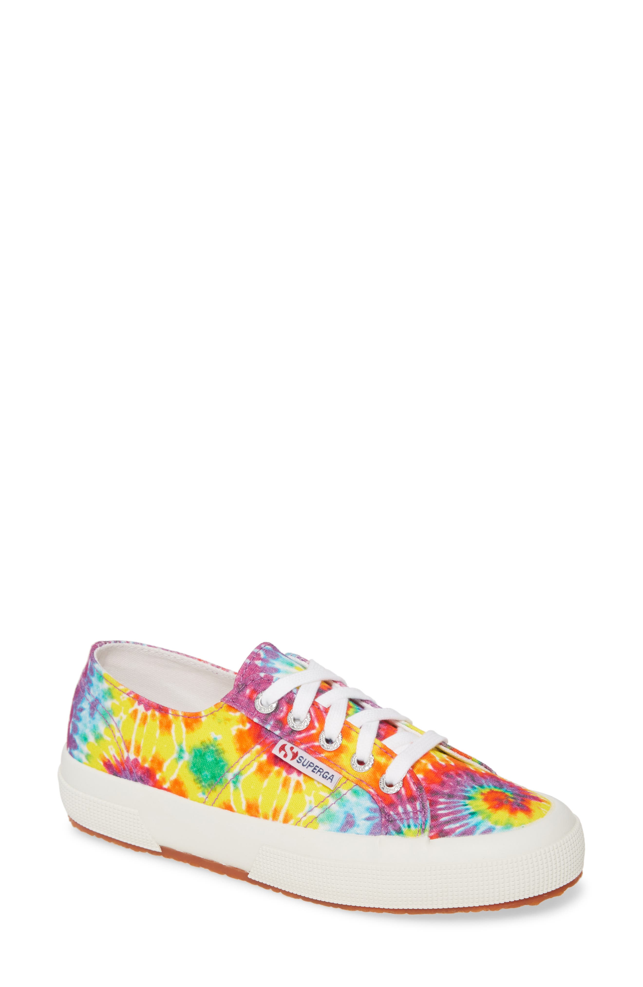 Superga 2750 Fabricfaintiedtye Sneaker, Main, color, 