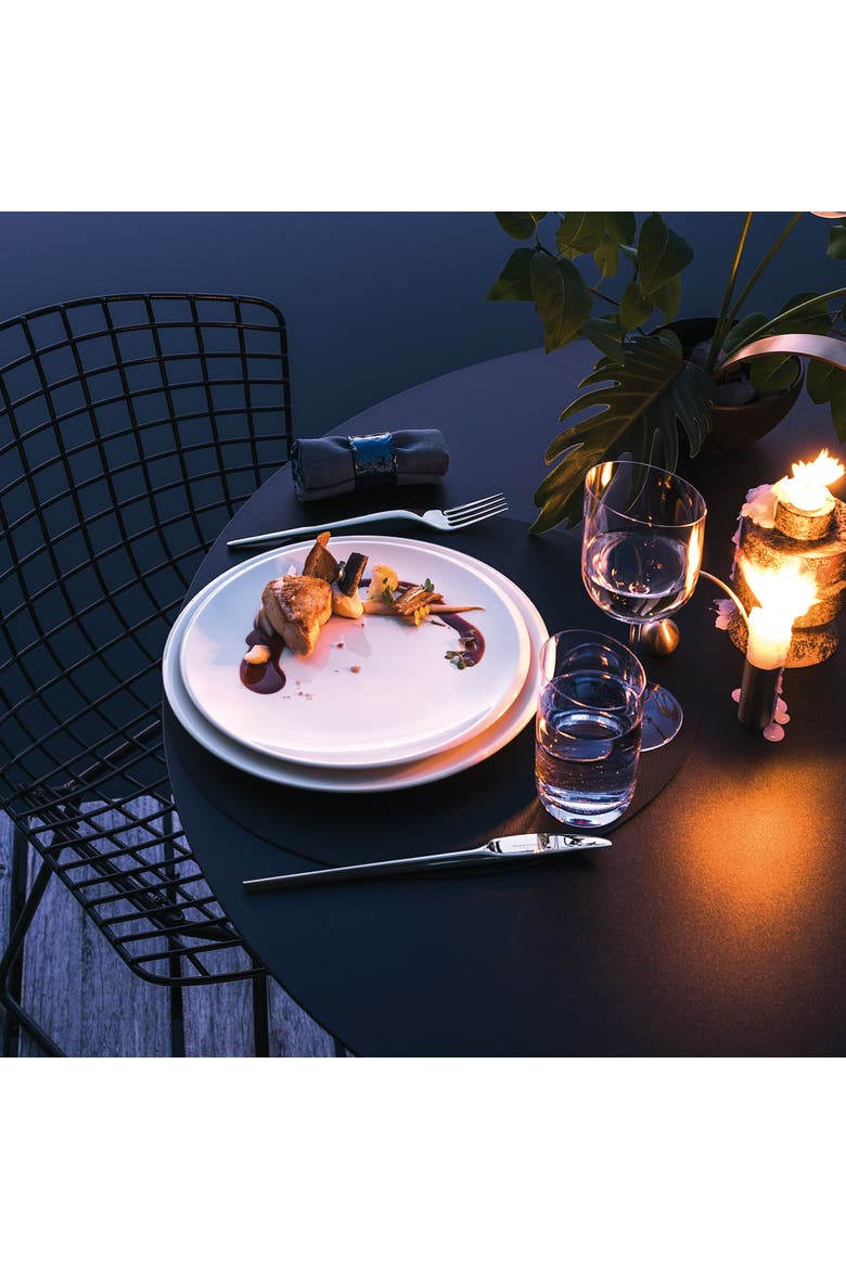 NewMoon Gourmet Plate, Alternate, color, white