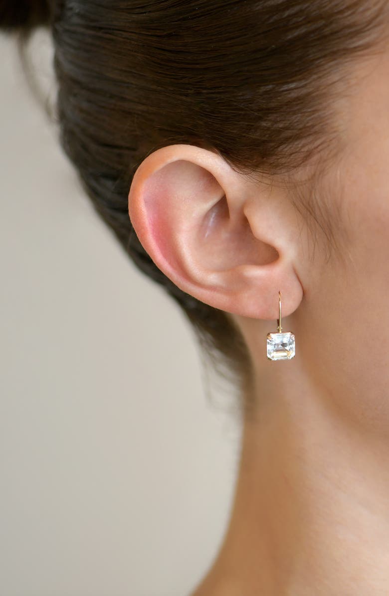 Anzie Harper Drop Earrings, Alternate, color, Yellow Gold