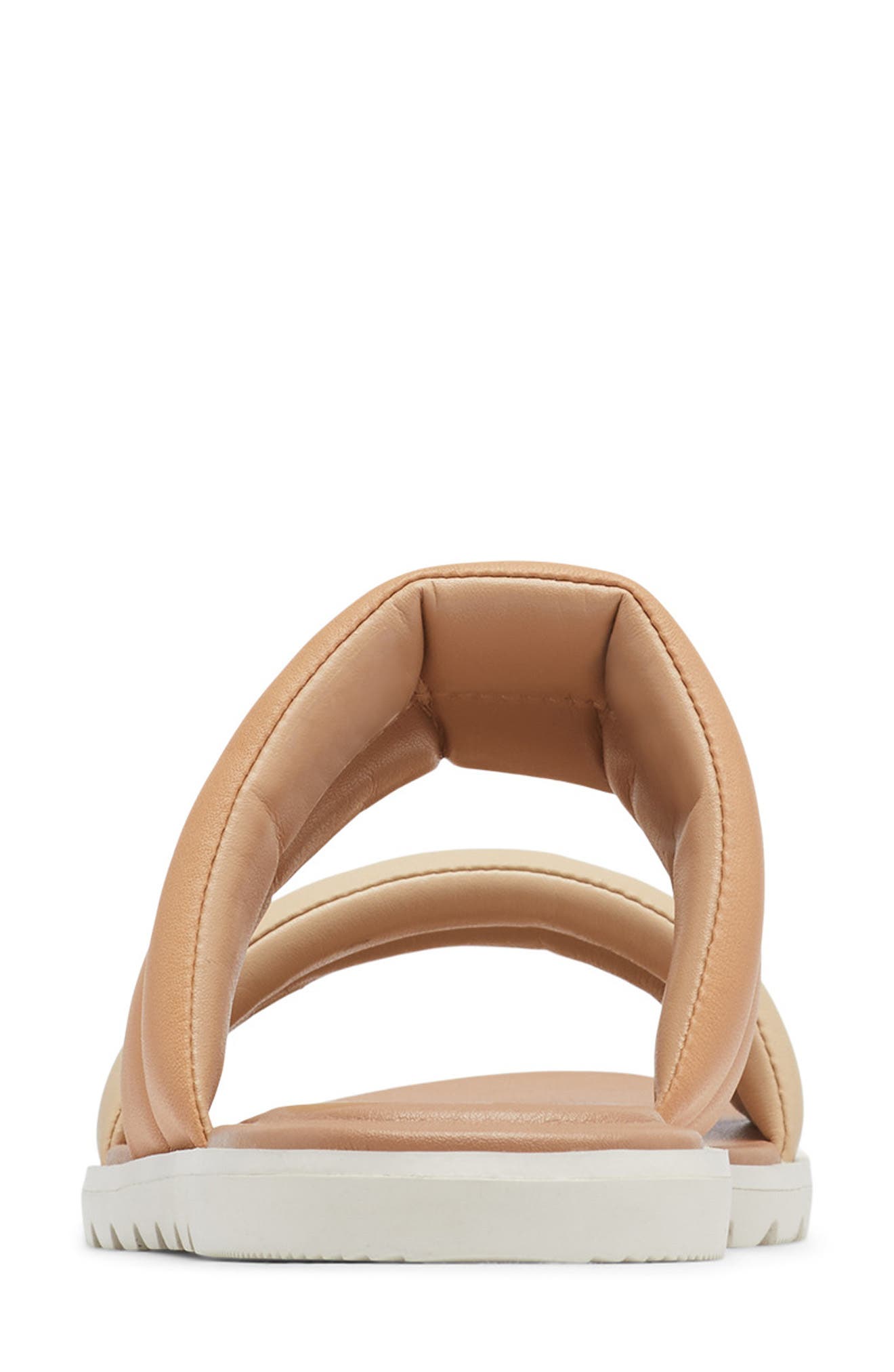 Ella II Puff Slide Sandal, Alternate, color, CERAMIC/ SEA SALT