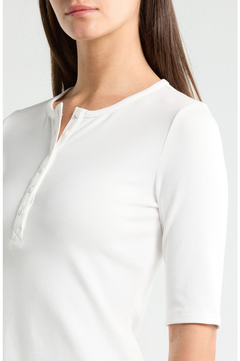 Rib Henley, Alternate, color, OPTIC WHITE
