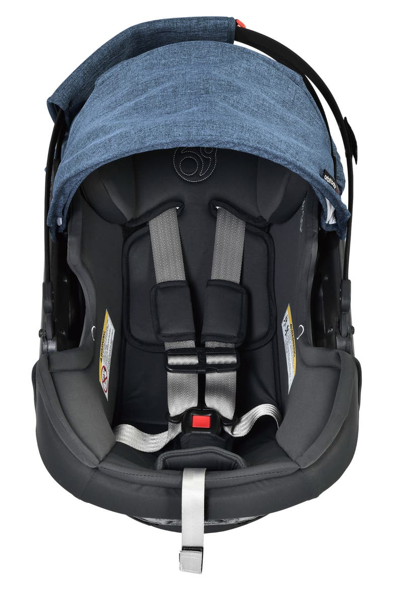 G5+ Infant Car Seat & Base, Alternate, color, MELANGE NAVY