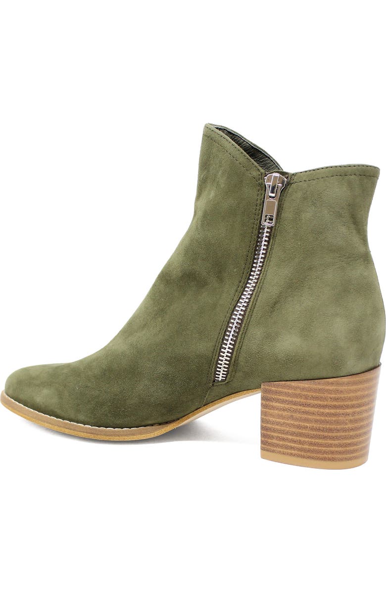 DJANGO AND JULIETTE Mockas Low Heeled Boot, Alternate, color, Olive Suede