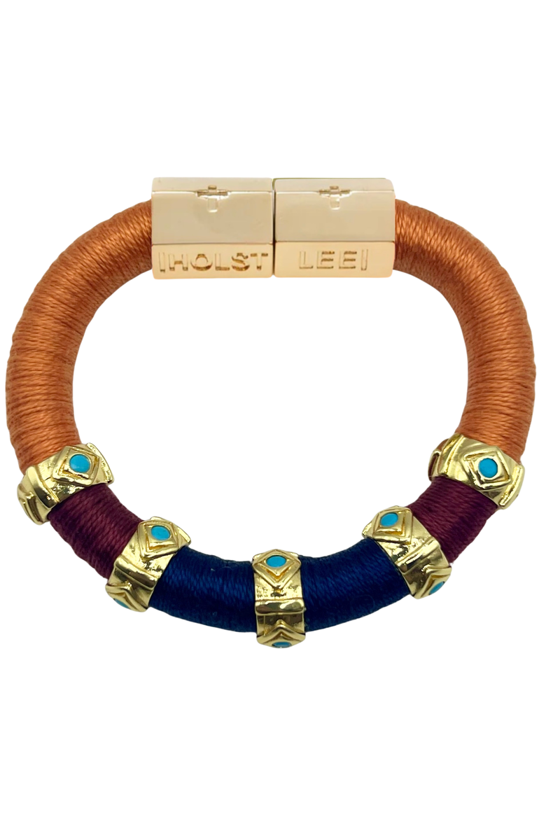 Evil Eye Colorblock Bracelet, Main, color, PSL