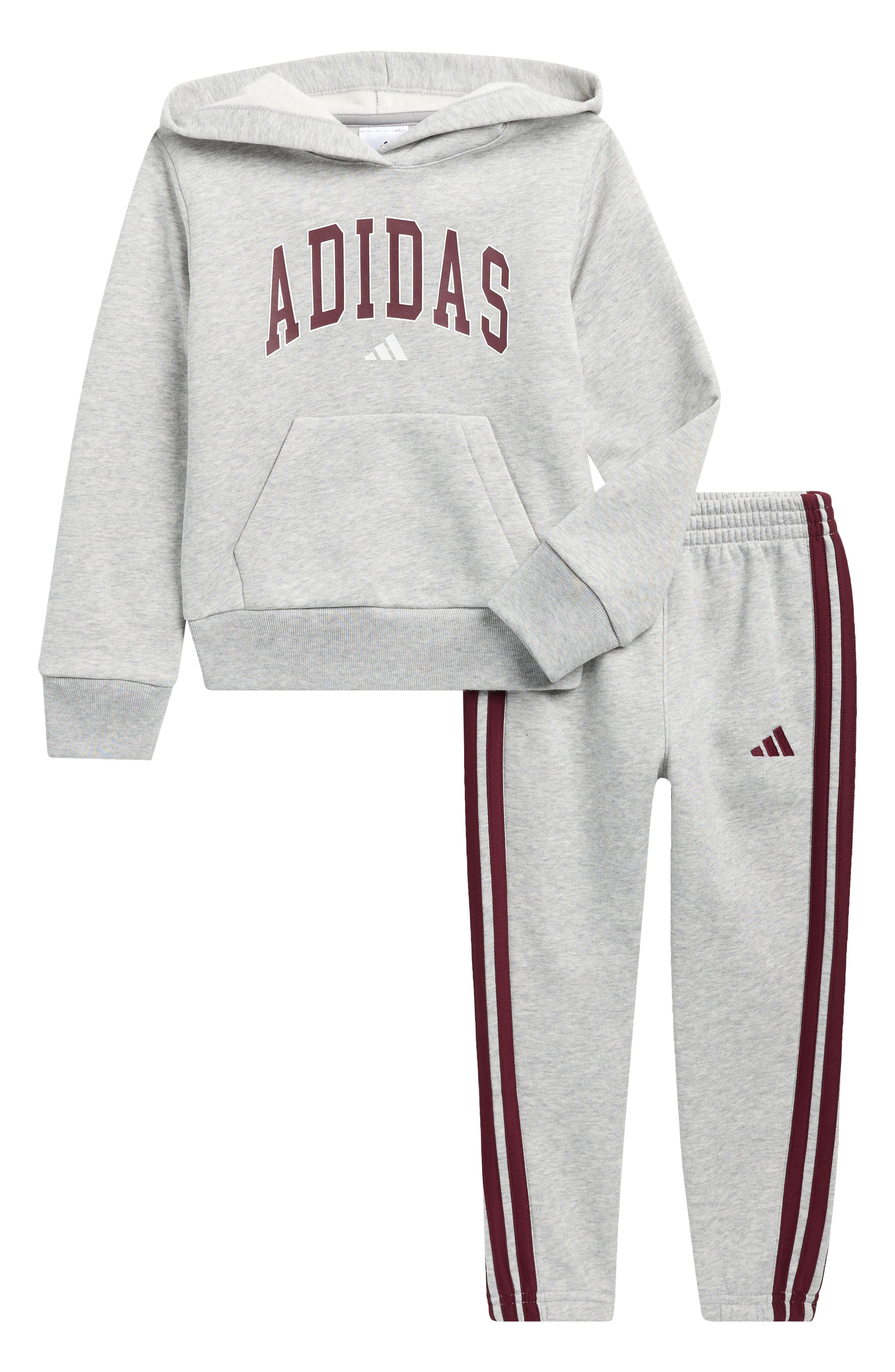 adidas Kids' Varsity Fleece Hoodie & Joggers Set