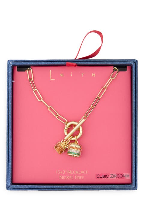 Fast Food Pendant Necklace