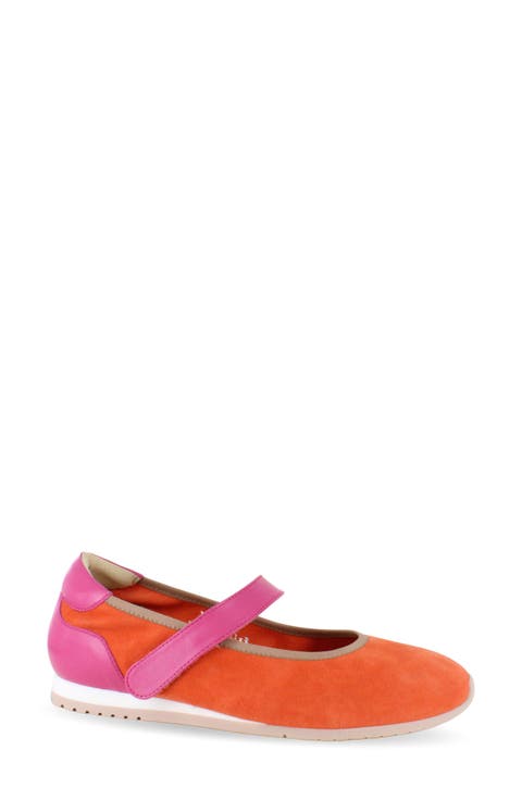 Pure Leather Mary Jane Flat