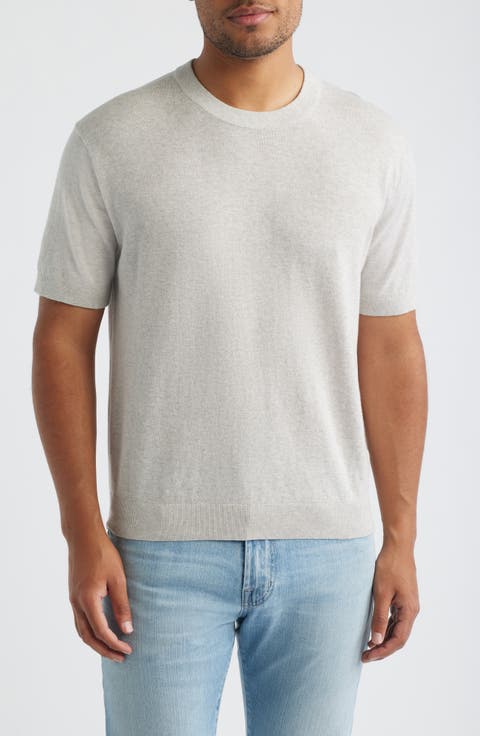 Cotton Crewneck Sweater T-Shirt