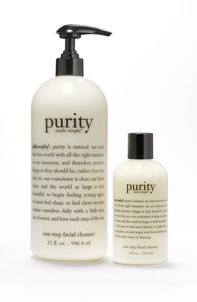 philosophy 'purity made simple' one-step facial cleanser duo, Alternate, color, 