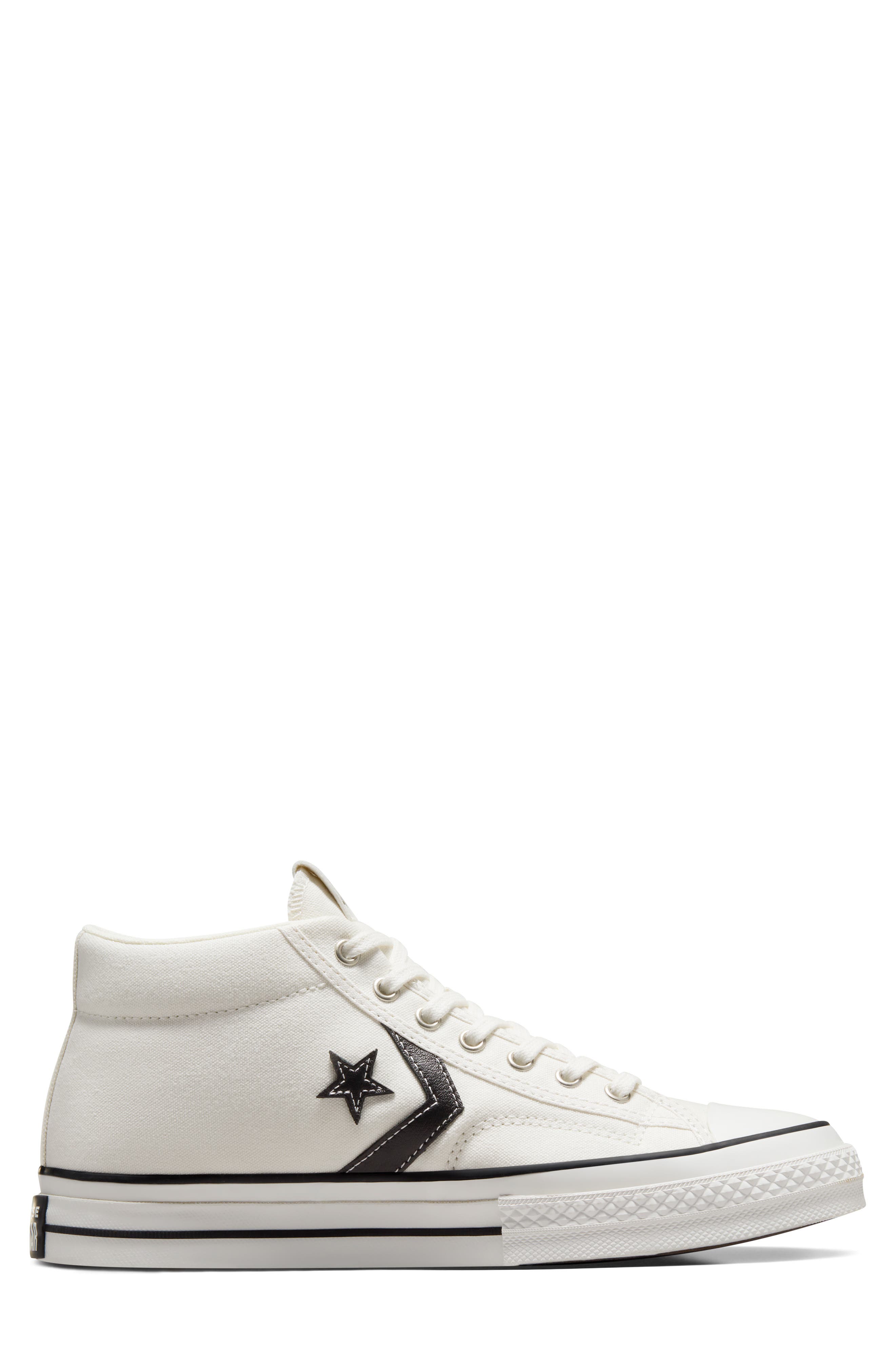 Converse All Star<sup>®</sup> Star Player 76 Mid Top Sneaker, Alternate, color, Vintage White/ Black/ Egret