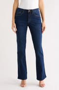 Democracy 'Ab'Technology Embroidered Itty Bitty Bootcut Jeans