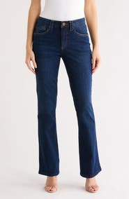 Democracy 'Ab'Solution Embroidered Itty Bitty Bootcut Jeans
