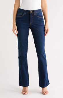 Democracy 'Ab'Solution Embroidered Itty Bitty Bootcut Jeans