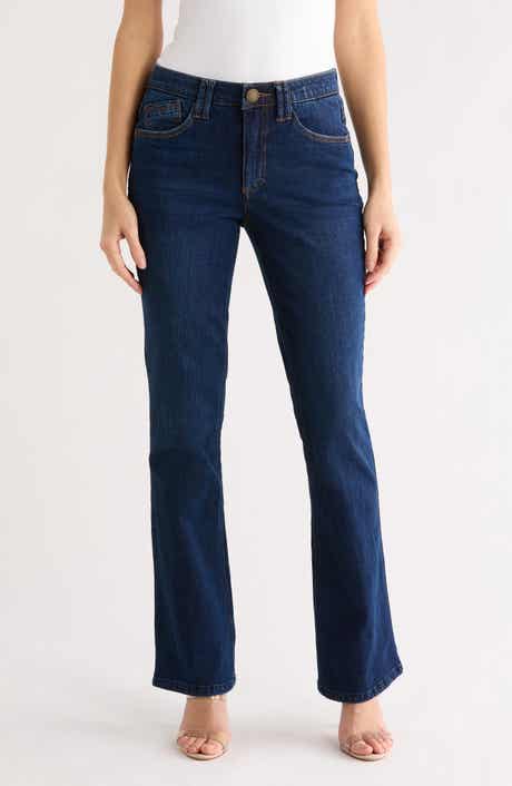 Democracy 'Ab'Solution Embroidered Itty Bitty Bootcut Jeans