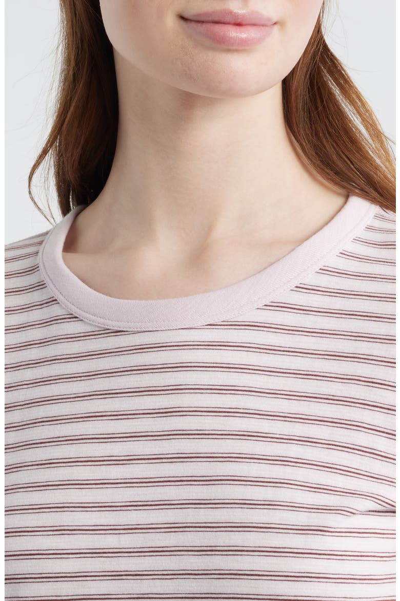 The Slub Stripe T-Shirt, Alternate, color, LAVANDER