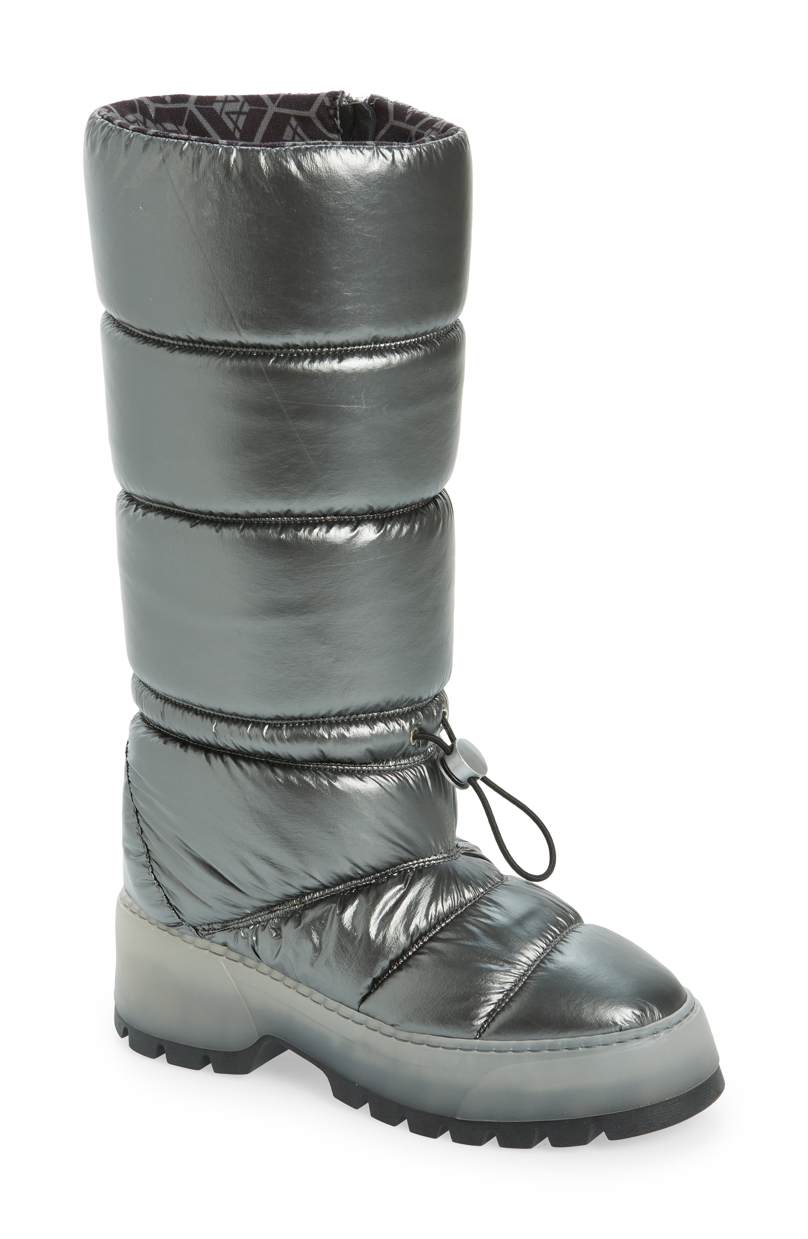 Aquatalia Arlo Metallic Weatherproof Tall Boot, Main, color, 