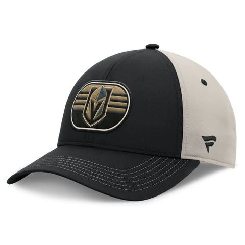 Men's  Fanatics  Black/Gray Vegas Golden Knights 2025 Stanley Cup Playoffs Locker Room Trucker Adjustable Hat