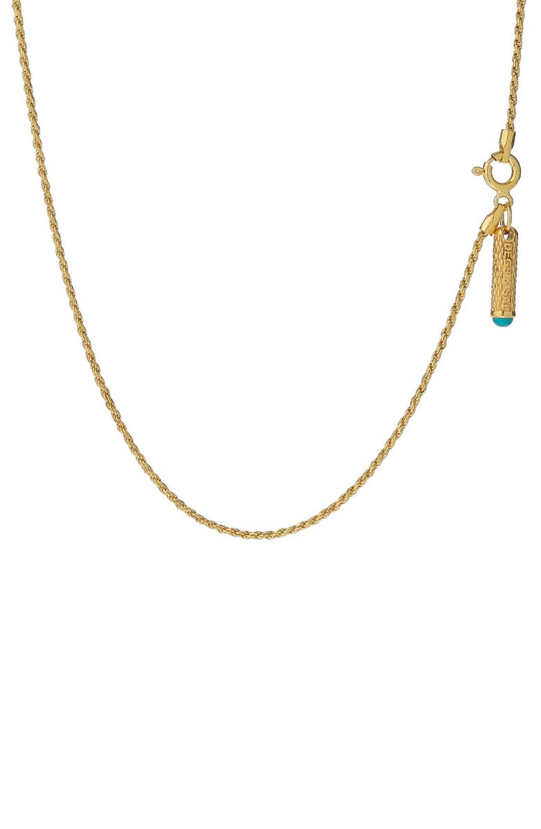 Degs & Sal Men's Onyx Frame Pendant Necklace, Alternate, color, 