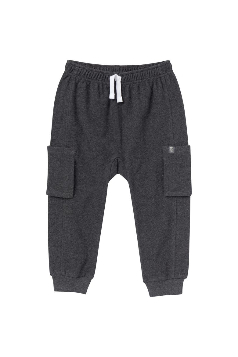 Sweatpant with Cargo Pockets, Alternate, color, Charcoal