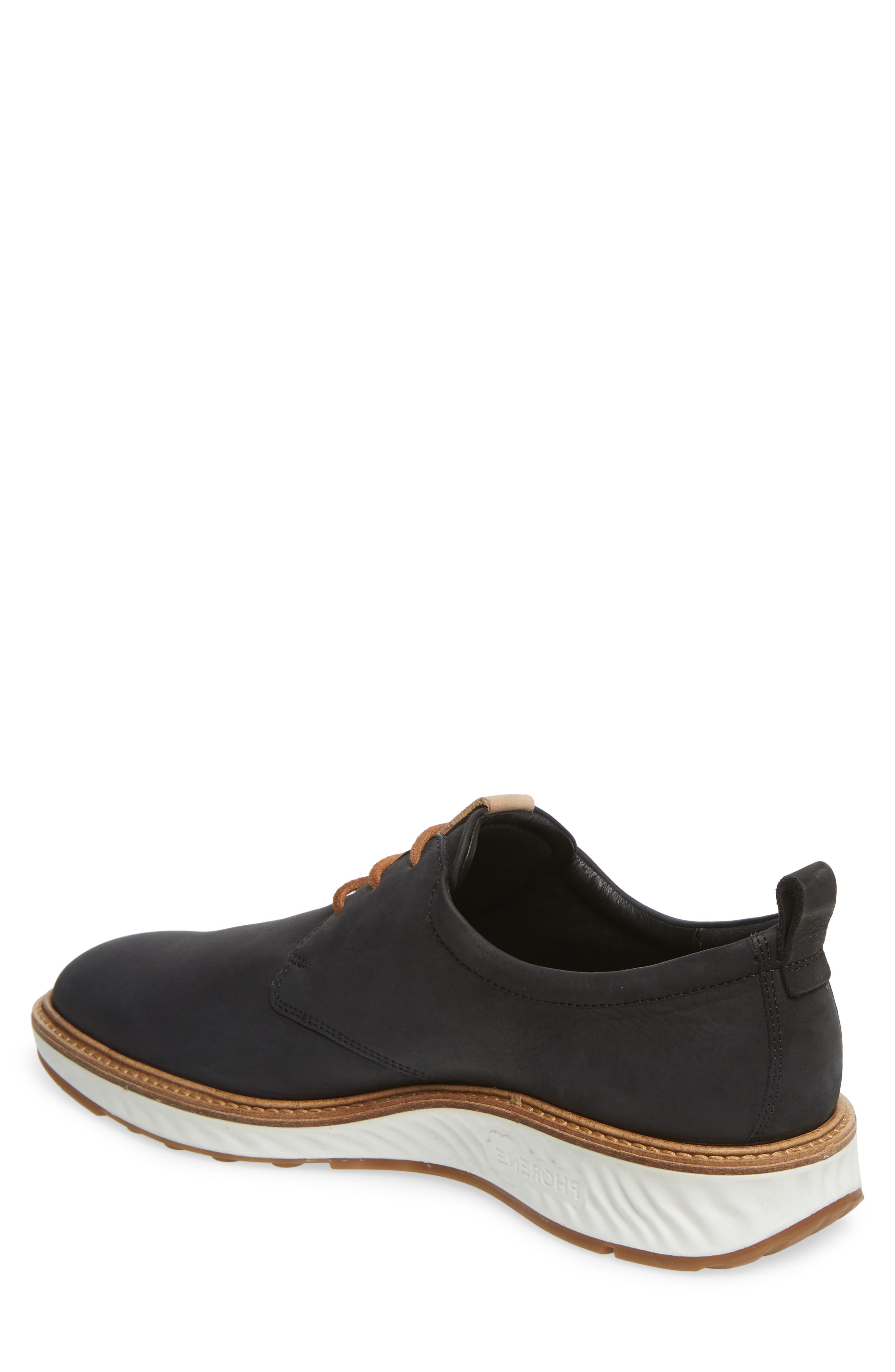 ECCO ST.1 Hybrid Plain Toe Derby, Alternate, color, Black