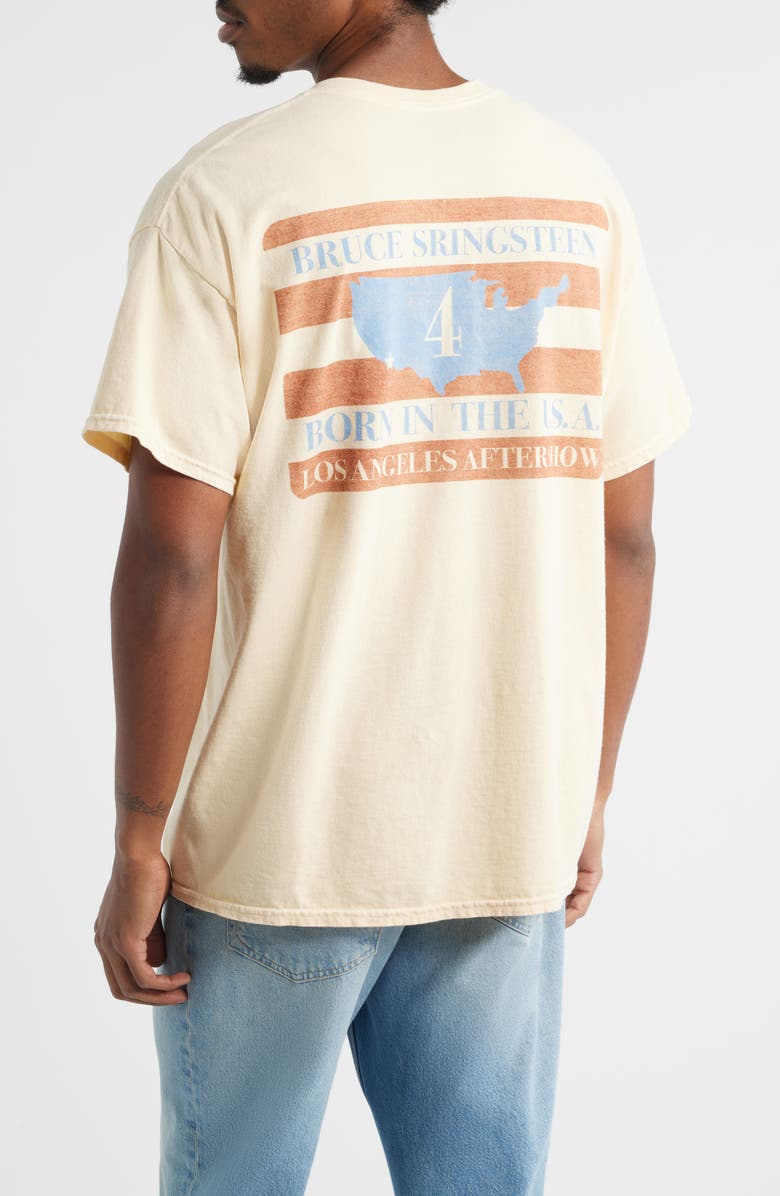 Merch Traffic Yellow BSP Cotton Graphic T-Shirt, Alternate, color, Yellow