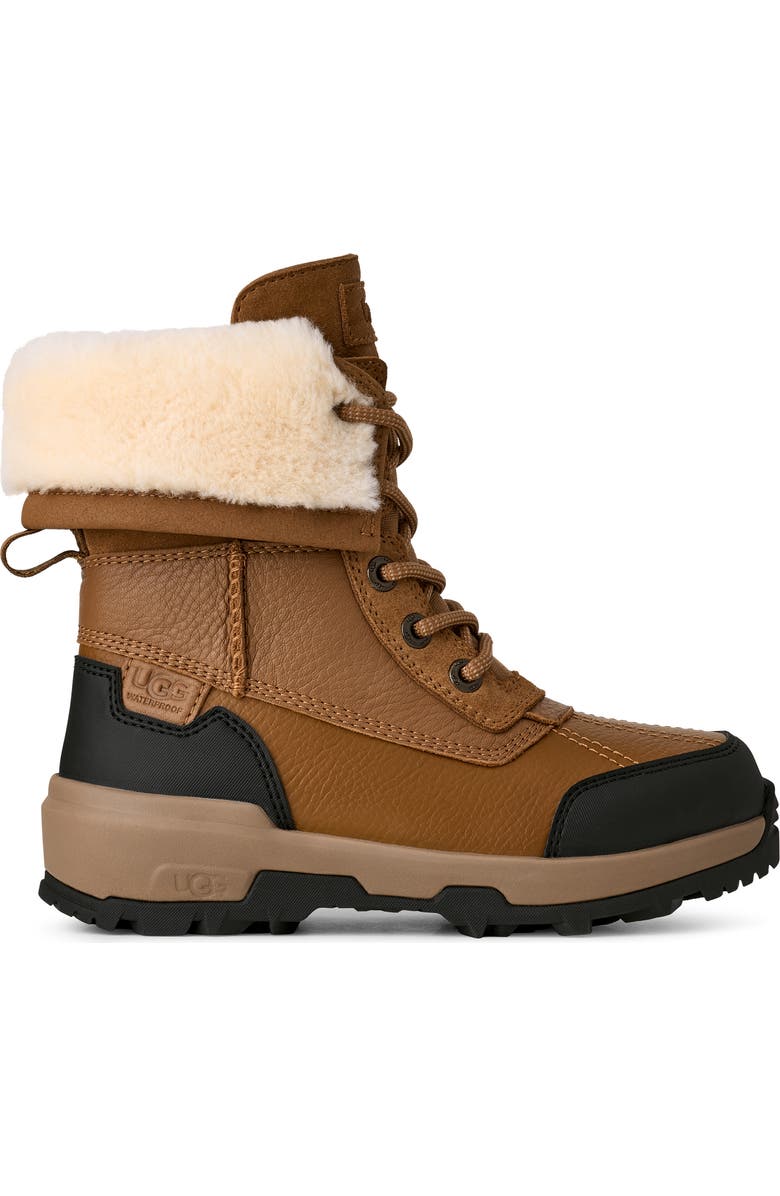 UGG<sup>®</sup> Kids' Adirondack XXV Waterproof Winter Boot, Alternate, color, Chestnut