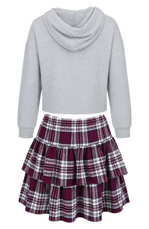 Kids' Hoodie & Skort Set
