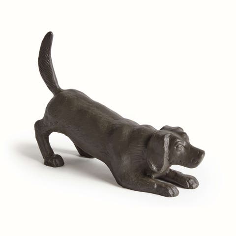 Playful Dog Sculpture