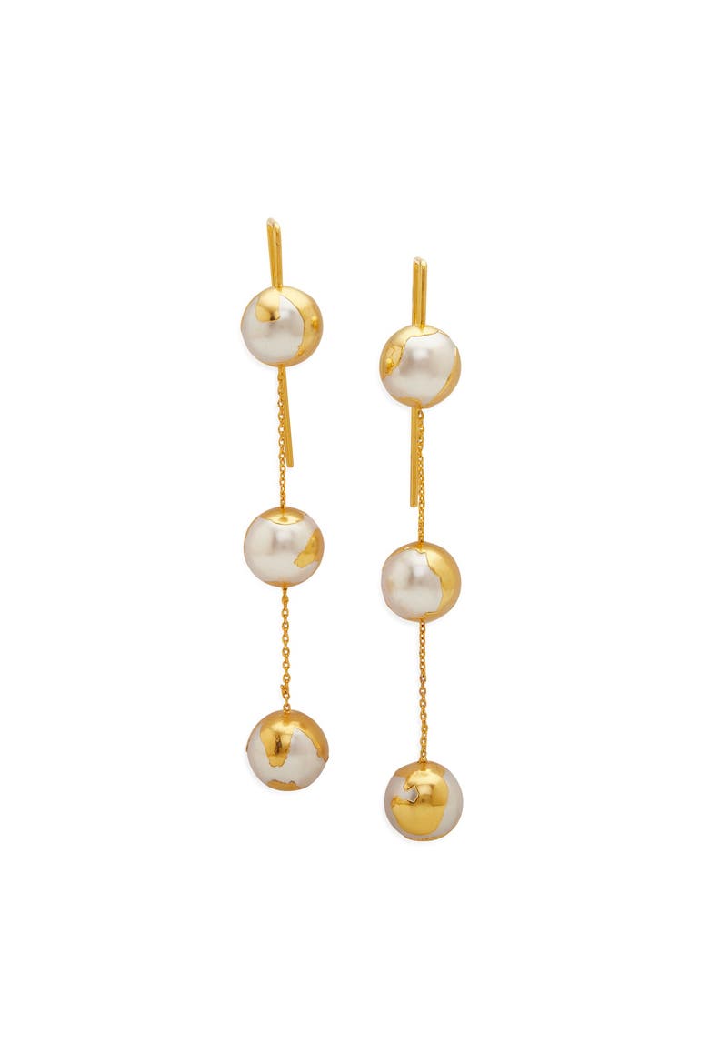 Selene Earrings, Main, color, Gold Plated