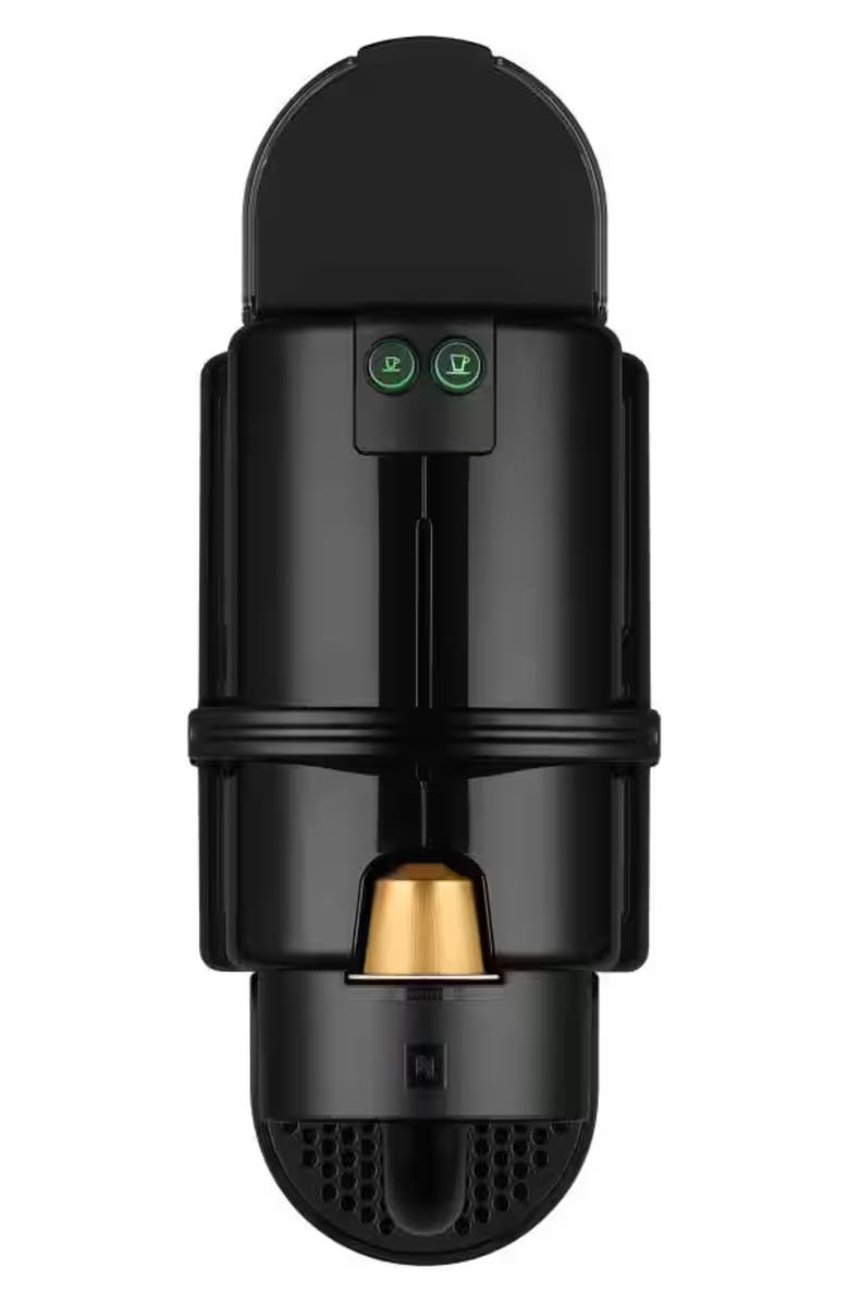 Nespresso Inissia Coffee Machine & Aeroccino Frother Set, Alternate, color, Black