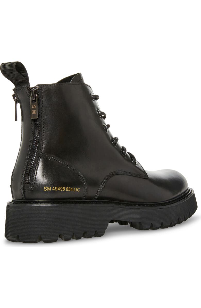 Steve Madden Fintan Zip Combat Boot, Alternate, color,