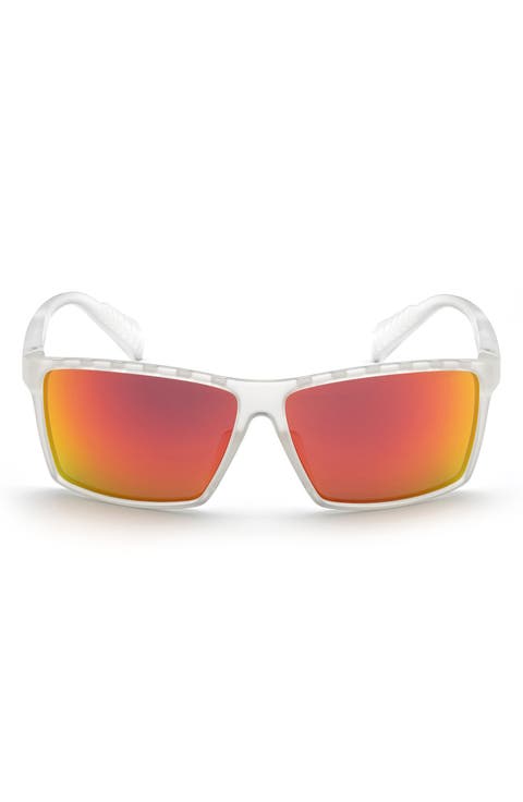 63mm Rectangular Sunglasses