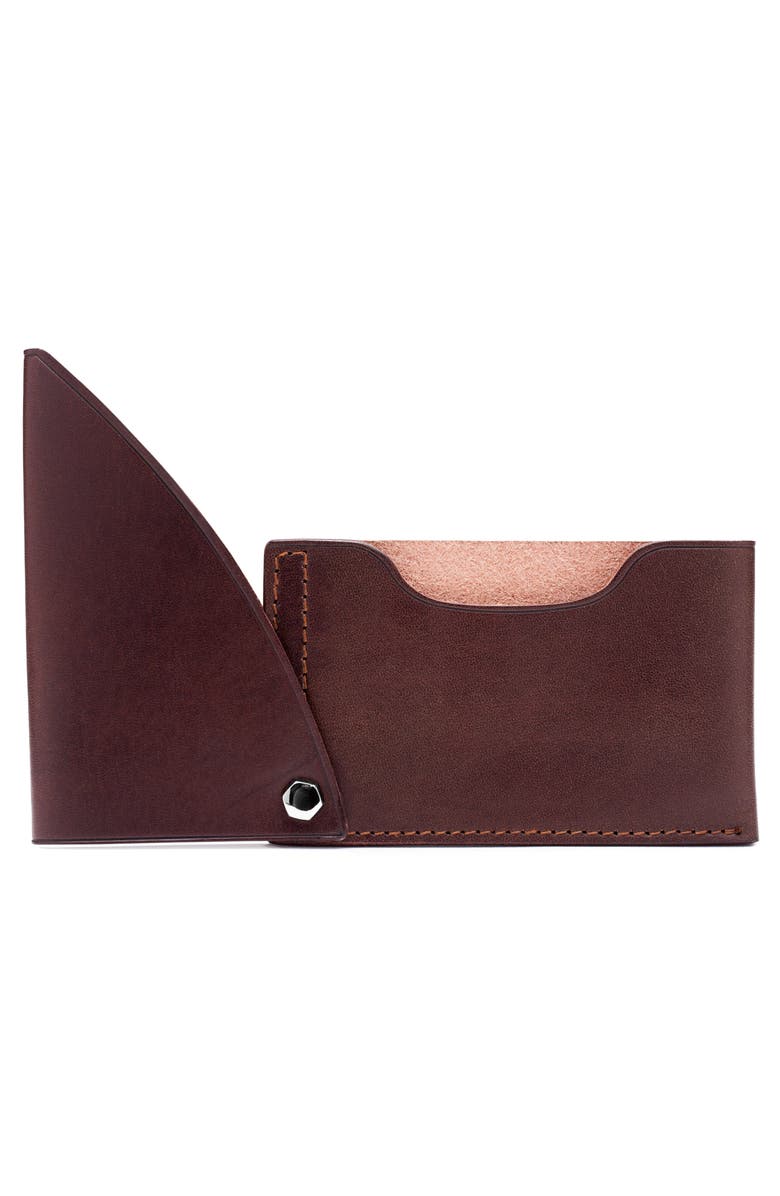 Bosca Italo Leather Flipper Card Case, Alternate, color, 