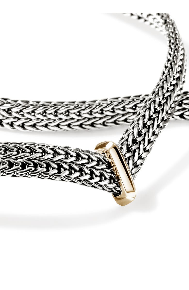 John Hardy Icon Link Necklace, Alternate, color, Silver And Gold