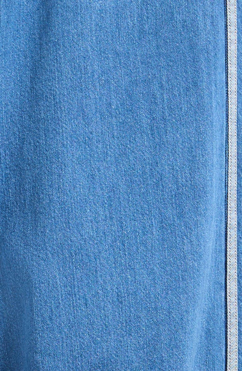 adidas Originals Kids' Side Stripe Jeans, Alternate, color, Medium Wash Denim