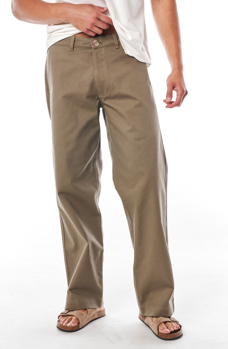 LEISURE LAB Dune Pant, Alternate, color, Stone