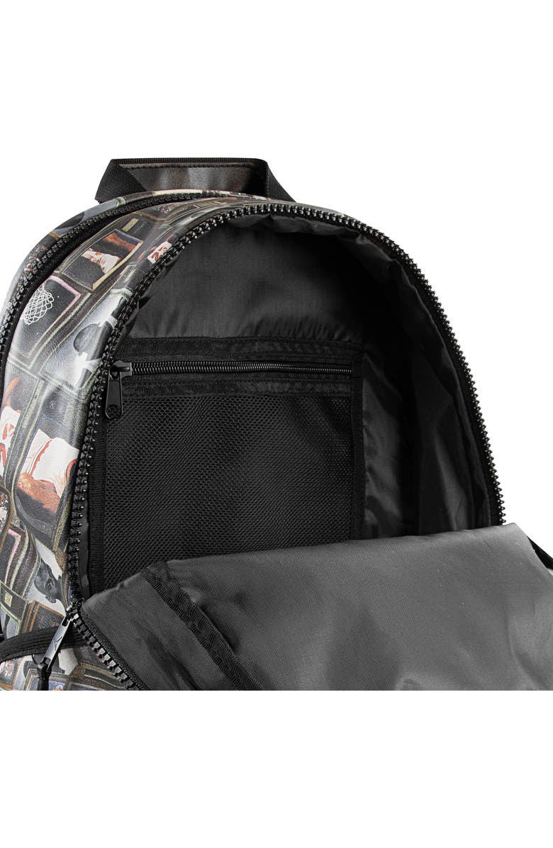 Jordan Kids' Borough Backpack, Alternate, color, Black/ Multi