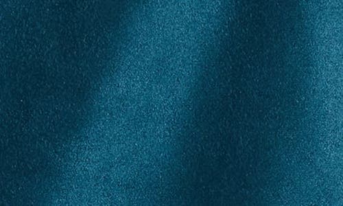 Ava & Yelly Kids' One-shoulder Ruffle Scuba Dress In Teal