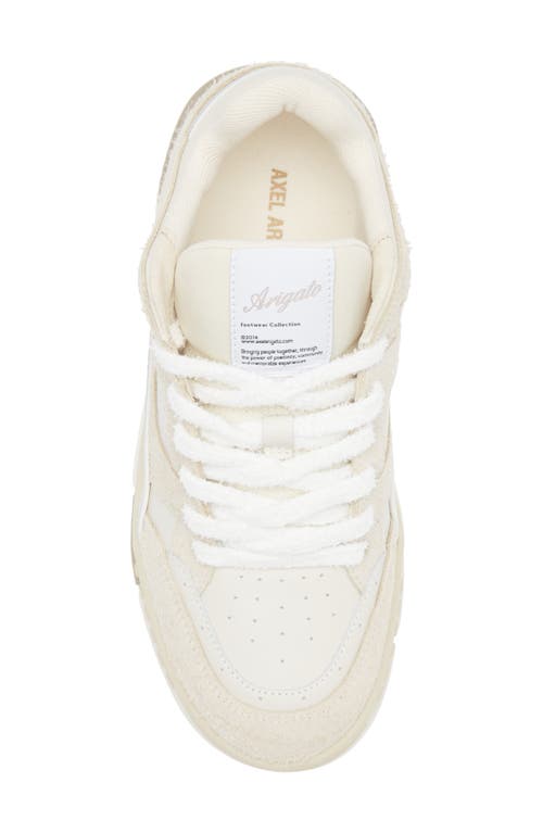 Axel Arigato Area Lo Sneaker In Beige/beige