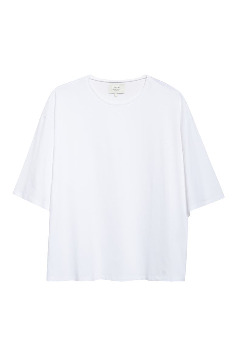 Osis Oversize Boxy Cotton T-Shirt, Alternate, color, WHITE