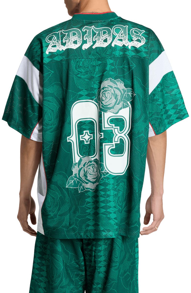 adidas Roses Mesh Jersey, Alternate, color, Collegiate Green/ /