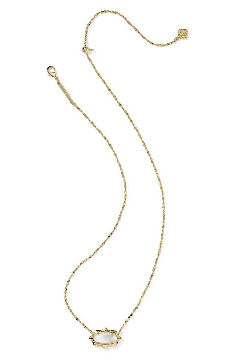 Elisa Scallop Pendant Necklace