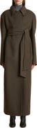 Khaite Lea Oversize Long Wool Coat