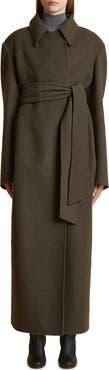 Khaite Lea Oversize Long Wool Coat