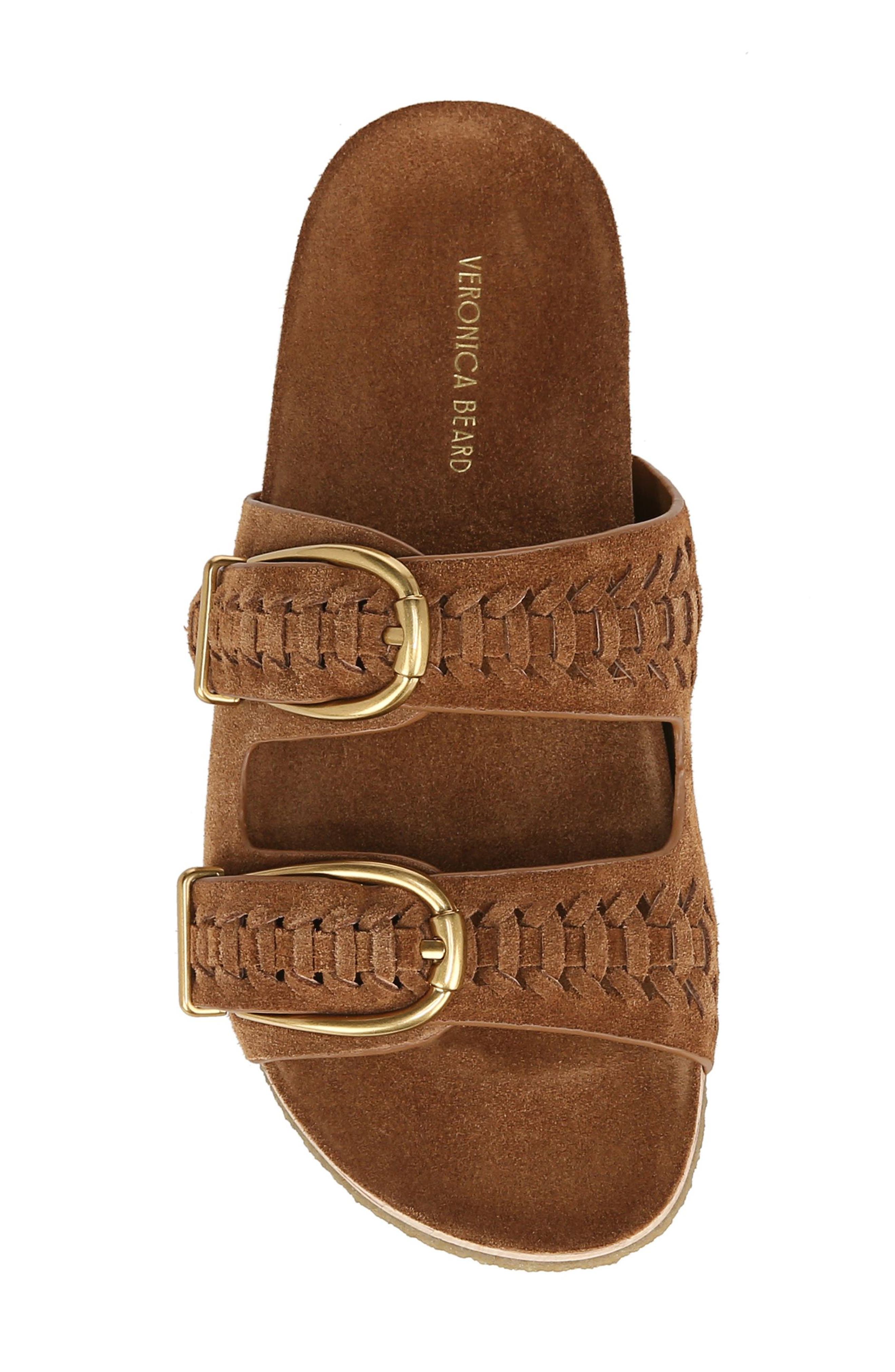 Veronica Beard Paige Slide Sandal, Alternate, color, Hazelwood