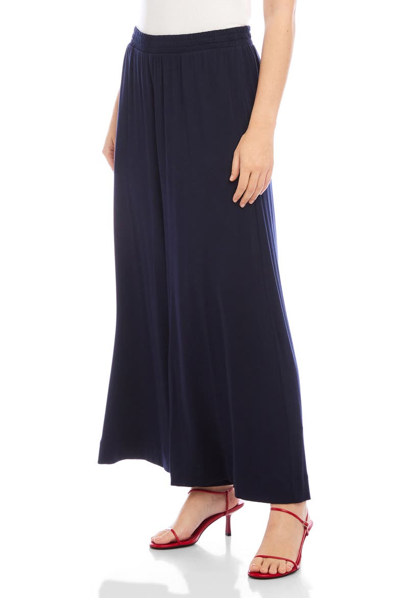 Shilo Ankle Wide Leg Pants, Alternate, color, NAVY