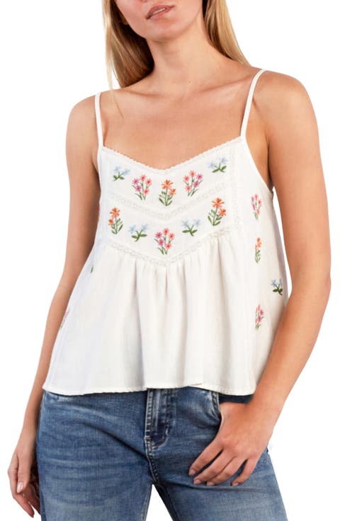 Honeysuckle Embroidered Camisole