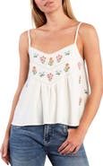 Billy T Honeysuckle Embroidered Camisole