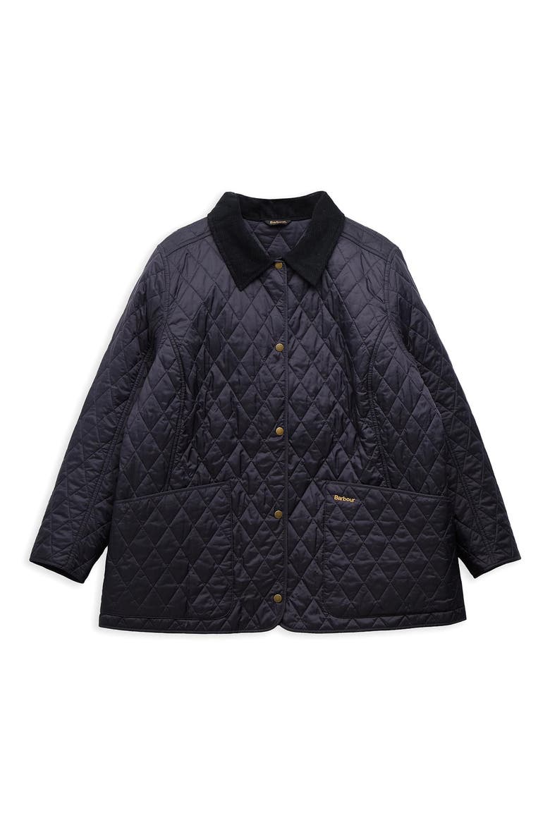 Annandale Quilted Barn Jacket, Alternate, color, NAVY