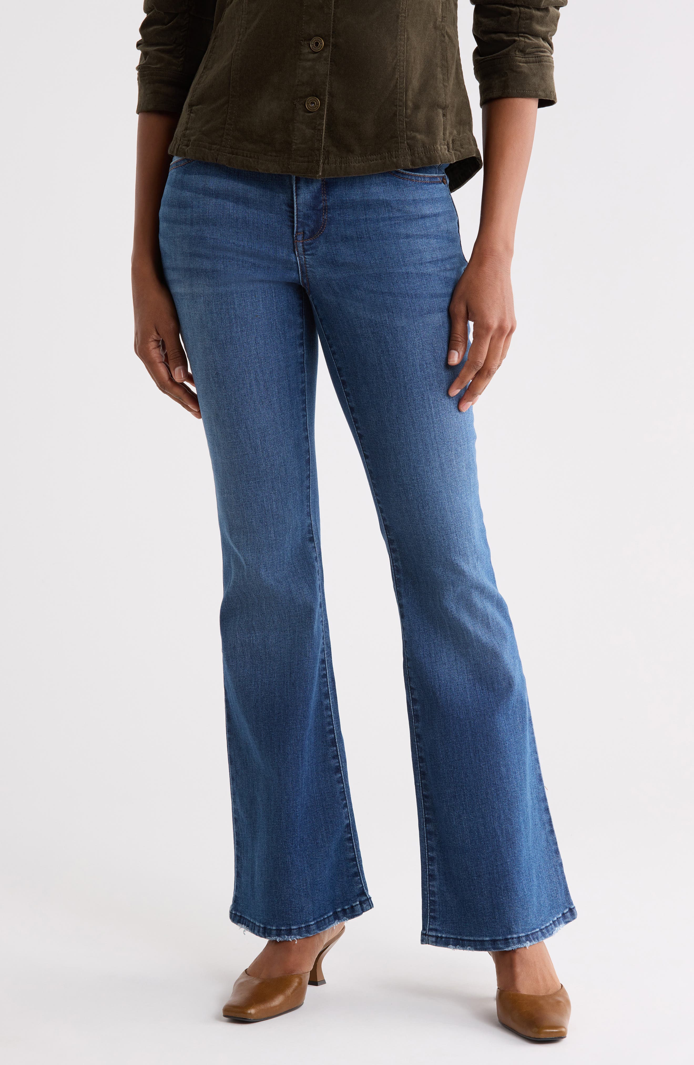 Out There Flare Leg Jeans